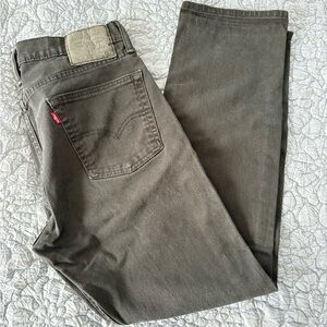 Levi's Men's 513 Black Jeans
